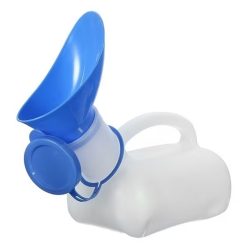 Portable Urinal Bottle with Spill-Resistant Lid